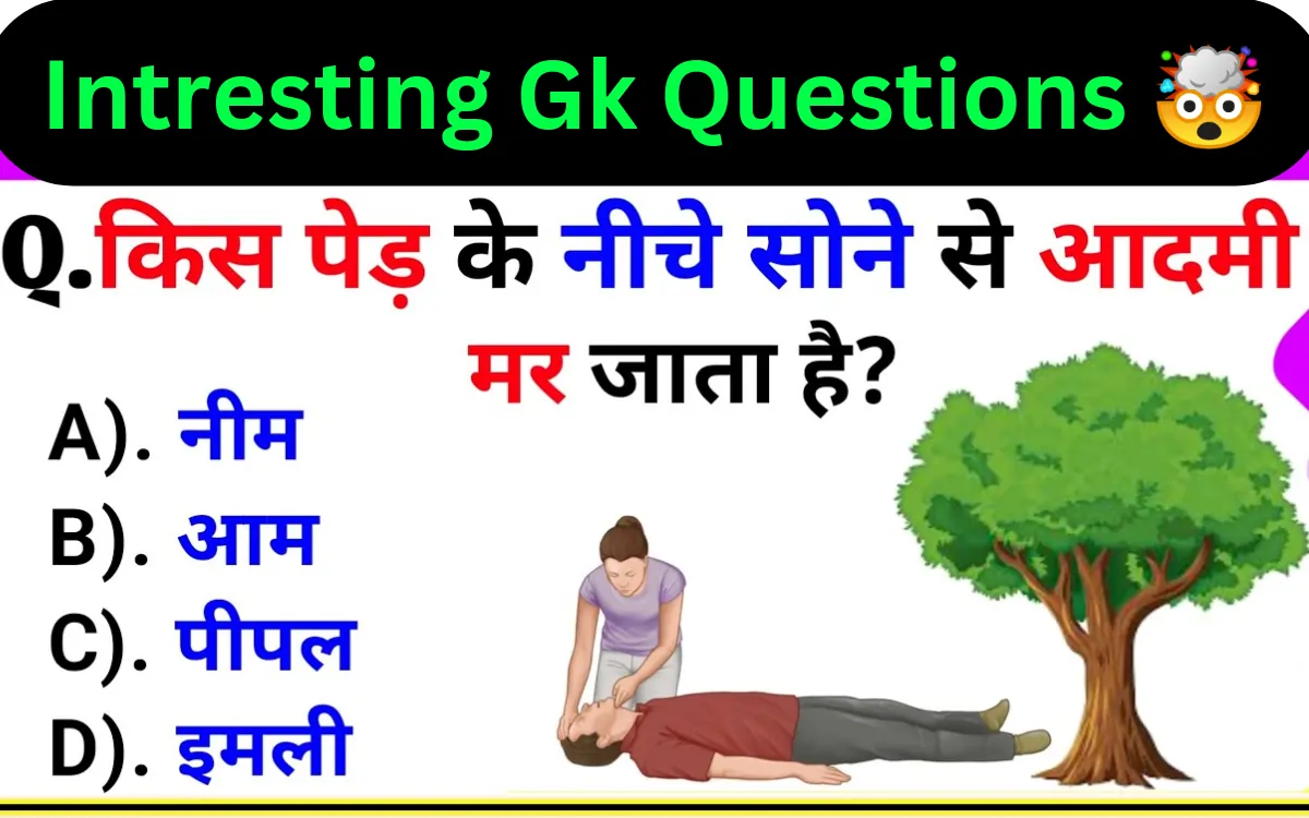 Intresting GK questions